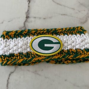 Handmade Green Bay Head Warmer